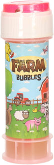 Bellenblaas - boerderij dieren - 50 ml - voor kinderen - uitdeel cadeau/kinderfeestje