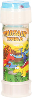 Bellenblaas - dinosaurus - 50 ml - voor kinderen - uitdeel cadeau/kinderfeestje Multi