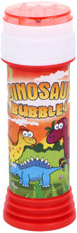 Bellenblaas - dinosaurus - 50 ml - voor kinderen - uitdeel cadeau/kinderfeestje Oranje