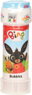 Bellenblaas - Konijn Bing - 50 ml - voor kinderen - uitdeel cadeau/kinderfeestje Multi