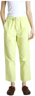 Bellerose Straight Trousers Bellerose , Green , Dames - XS