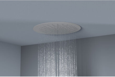 Bellezza Bagno Hoofddouche Belleza Bagno ClipOn Inbouw Regendouche Rond 44 cm Mat Wit Bellezza Bagno