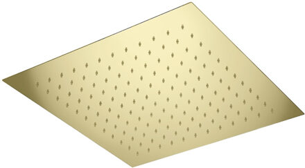 Bellezza Bagno Hoofddouche Belleza Bagno ClipOn Inbouw Regendouche Vierkant 34x34 cm Goud Bellezza Bagno