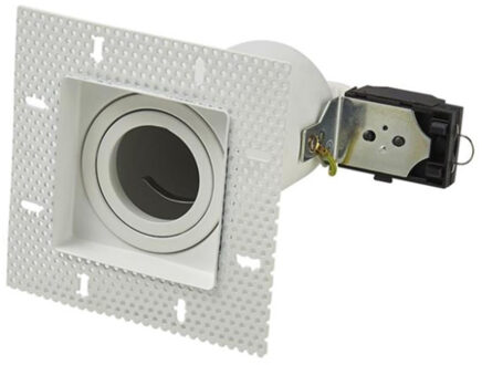 Bellezza Bagno Inbouw Led-Spot Bellezza Bagno Rick IP20 12,5x16x12,5 cm LED Mat Wit