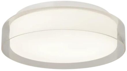 Bellezza Bagno Plafond/Wandlamp Bellezza Bagno Bart IP44 3000 Kelvin 30x9 cm SMD LED Mat Wit Glas/Helder Glas Bellezza Bagno