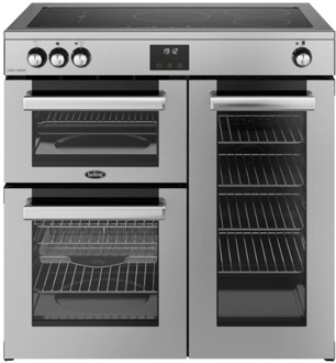 Belling COOKCENTRE 90Ei STA, RVS RVS Roestvrijstaal