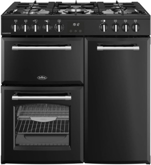 Belling FARMHOUSE 90DF BLK, Zwart