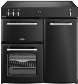 Belling FARMHOUSE 90Ei BLK, Zwart