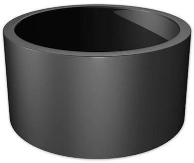 Bellis polyester 120x60 cm ronde plantenbak