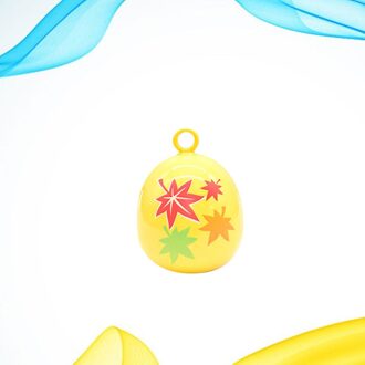 Bells Hanger Accessoires Seal Koper Heldere Gekleurde Geschilderd Japanse Water Klokken Opknoping Accessoires Benodigdheden Voor Jongens Meisjes Gi geel