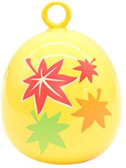 Bells Hanger Accessoires Seal Koper Heldere Gekleurde Geschilderd Japanse Water Klokken Opknoping Accessoires Benodigdheden Voor Jongens Meisjes Gi geel