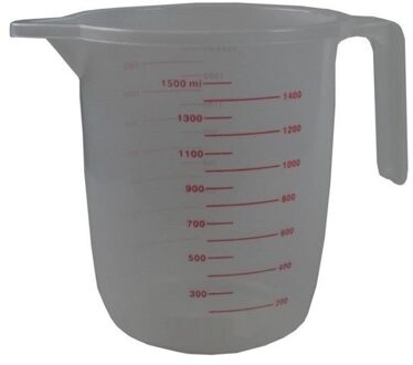 Bellson Maatbeker 1500ml. - plastic maatbetker - 1.5 liter