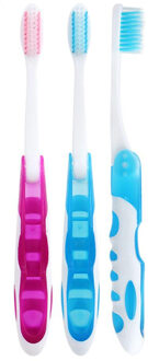 Bellylady 2 Stuks Draagbare Vouwen Tandenborstel Met Super Zachte Haren Travelling Tandenborstel