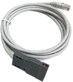 BELNET 2 m 4 paar achtaderige 110 eendenbekconnector RJ45-testkabelconversie Van toepassing op 110 stempatchpanelen