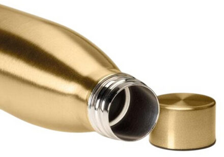 Belo dubbelwandige 500ml waterfles Geel - One size