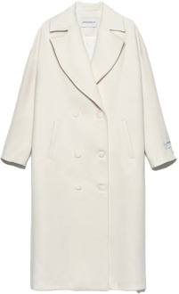 Belted Coats Hinnominate , White , Dames - S,2Xs