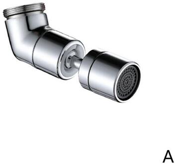 Beluchter Kraan 720 ° Universele Rotatie Splash-Proof Badkamer Beluchters Filter Saving Water Water Draaibare Kraan J7M0
