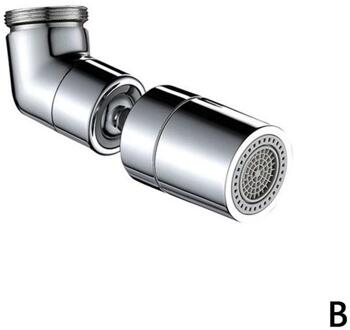 Beluchter Kraan 720 ° Universele Rotatie Splash-Proof Badkamer Beluchters Filter Saving Water Water Draaibare Kraan J7M0