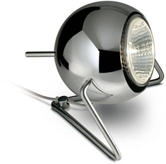 Beluga staal chroom-tafellamp, Ø 9 cm glanzend chroom