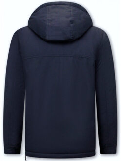 Beluomo Jas over je hoofd Blauw - S