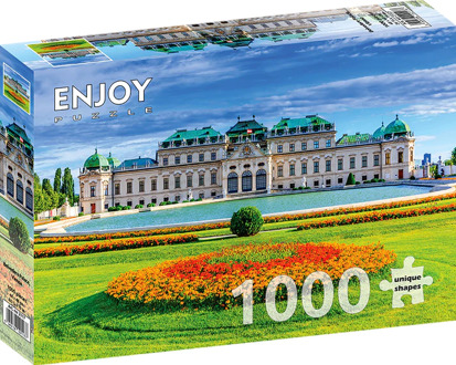 Belvedere Palace - Vienna Puzzel (1000 stukjes)