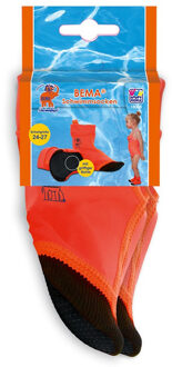 Bema zwembad sokken - maat 24-27 - Anti uitglijden sokken voor kinderen - zwemsokken - oranje