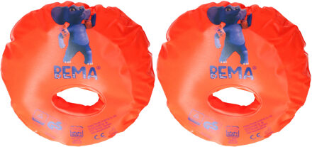 Bema zwemvleugels duo protect - oranje - schuim/lucht - 3-6 jaar - 18-30 kg