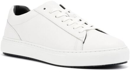 Ben Sherman Ace Cupsole Leren Witte Sneakers Voor Heren - maat EU 43 / UK 9