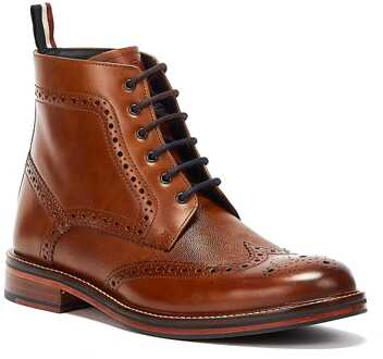 Ben Sherman Alfred Brogue Heren Tan Laarzen Bruin - EU 40.5 / UK 7
