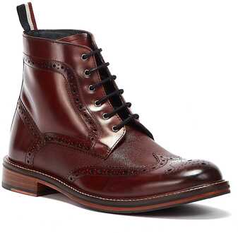 Ben Sherman Alfred Brogue Laarzen Heren Bourgondië Bourgogne - EU 44.5 / UK 10