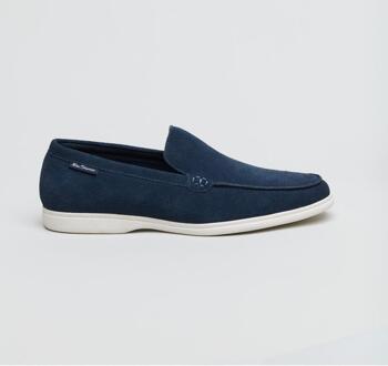 Ben Sherman Amarillo Suede Heren Navy Loafers Blauw - EU 44.5 / UK 10