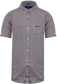 Ben Sherman Geruit Heren Rood Overhemd
