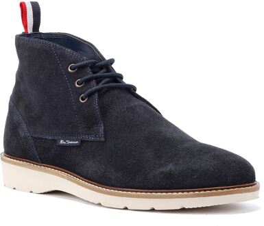 Ben Sherman Hampton Suede Herenlaarzen Navy Blauw - EU 43 / UK 9