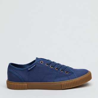 Ben Sherman Heren Ben Sherman Canvey Trainers in Navy - maat EU 40.5 / UK 7