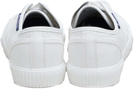 Ben Sherman Heren Canvey Trainers (Wit) - maat EU 46 / UK 11