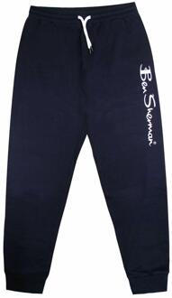 Ben Sherman Heren Grote Logo Joggers Diverse Kleuren 5059508105293 Navy