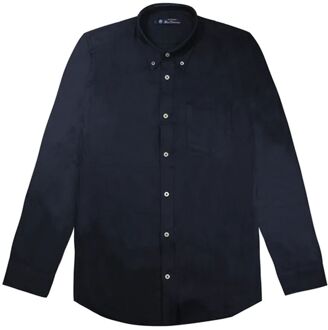 Ben Sherman Heren Navy Oxford Overhemd