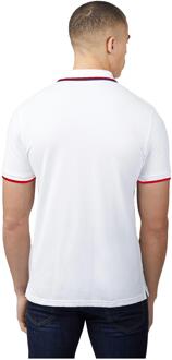 Ben Sherman heren poloshirt met stippen - maat M Wit