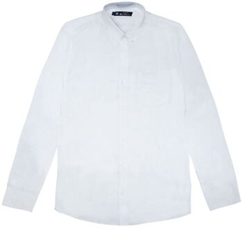 Ben Sherman Heren Wit Oxford Overhemd
