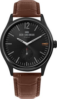 Ben Sherman Herenhorloge Kwarts Grijs Bruin