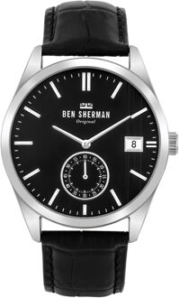 Ben Sherman Herenhorloge Kwarts Grijs - maat Zwart