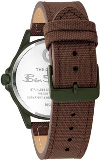 Ben Sherman Herenhorloge Kwarts Zilver Bruin