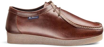 Ben Sherman herenschoenen Quad 5057422198810 Donker Bruin