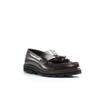 Ben Sherman Hyde herenschoenen bordeauxrood Paars