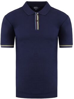 Ben Sherman Klep Rente Heren Navy Poloshirt - M
