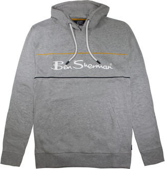 Ben Sherman Logo Heren Grijs Hoodie