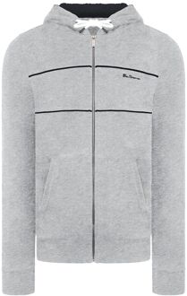 Ben Sherman Logo Heren Grijs Track Jacket - M