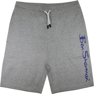 Ben Sherman Logo Heren Grijze Korte Broek Grijs - M