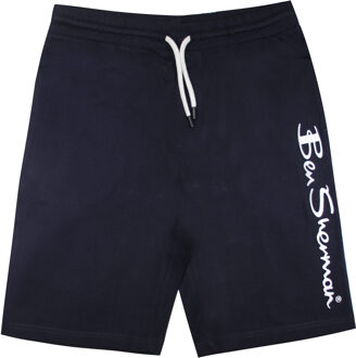 Ben Sherman Logo Heren Navy Korte Broek