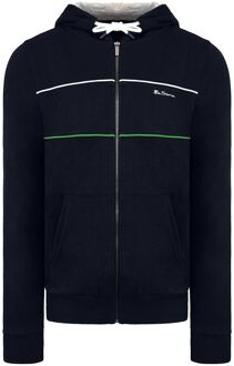 Ben Sherman Logo Heren Navy Track Jacket - M